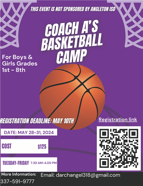 Flyer-Coach A's Basketball Camp